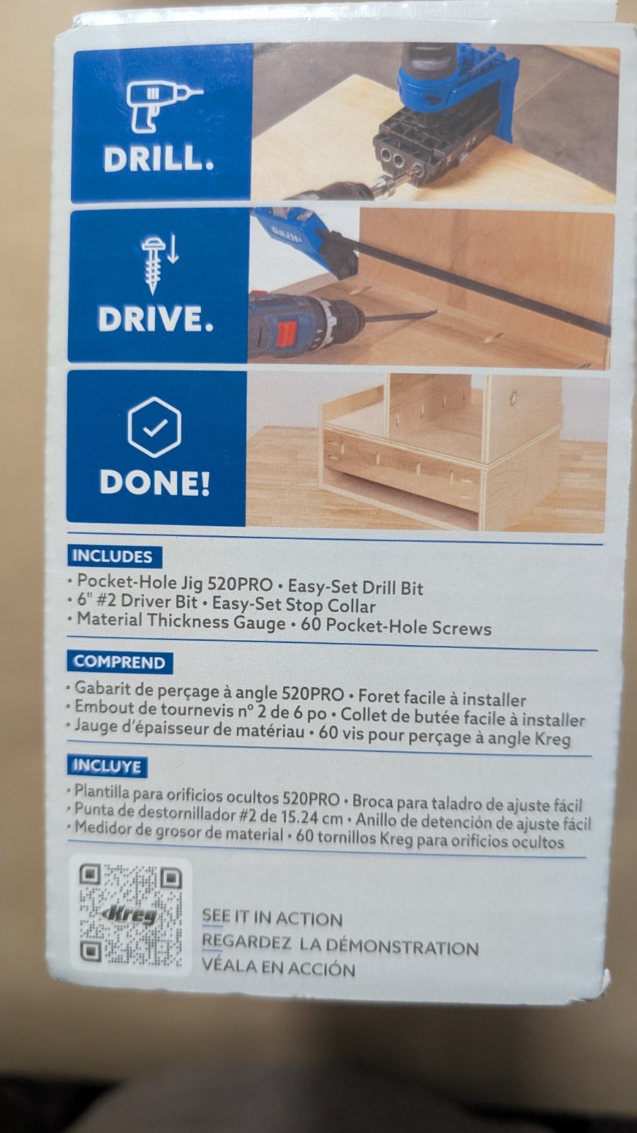 Kreg Pocket-Hole Jig 520PRO