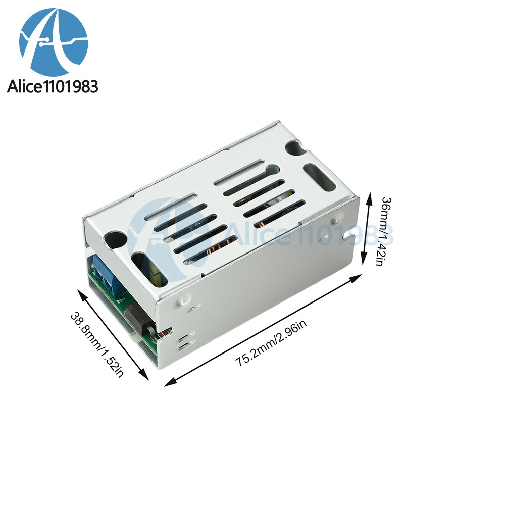DC-DC 200W 15A Buck Converter 8-55V to 1-35V Adjustable Step down Power Module