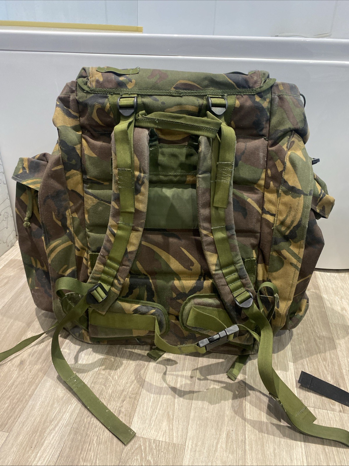 British Army issue PLCE Bergen Long Consulted Backpack DPM IRR 2004