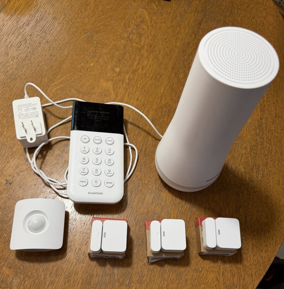 SimpliSafe SSBS3 Wireless Indoor Alarm System w/ Keypad, Motion & Entry Sensor