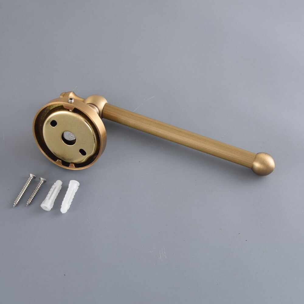 Antique Brass Ceramic Bathroom Accessories Set Bath Hardware Towel Bar szh134