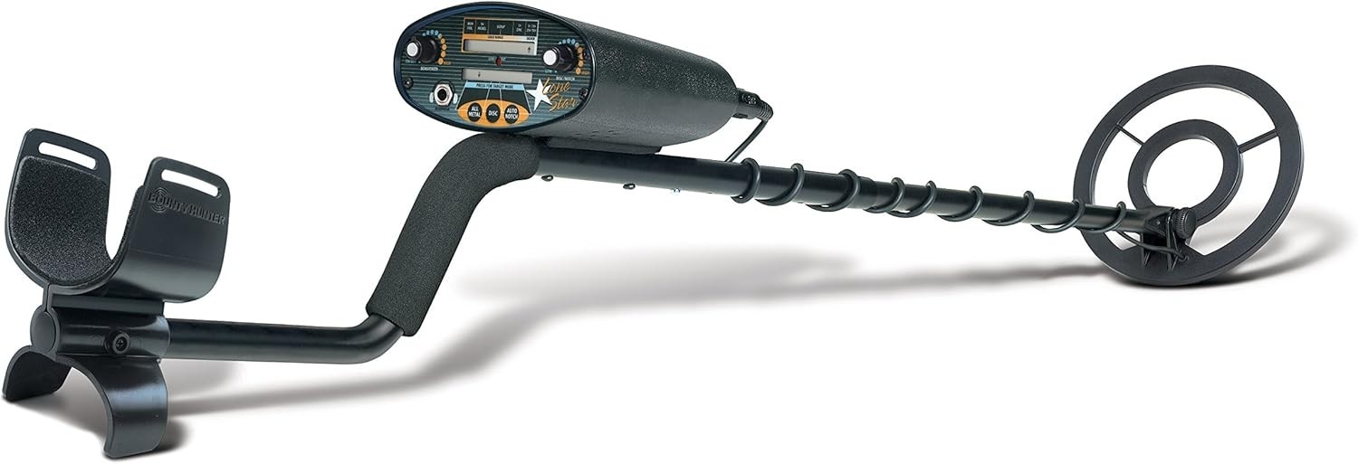 Bounty Hunter Lone Star Metal Detector Easy for Kids & Adults Family Fun FREE SH