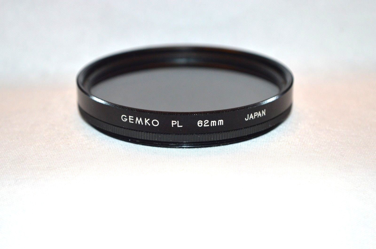 Gemko 62 mm PL (Polarizer) Screw-In Filter Made in Japan (T-110)