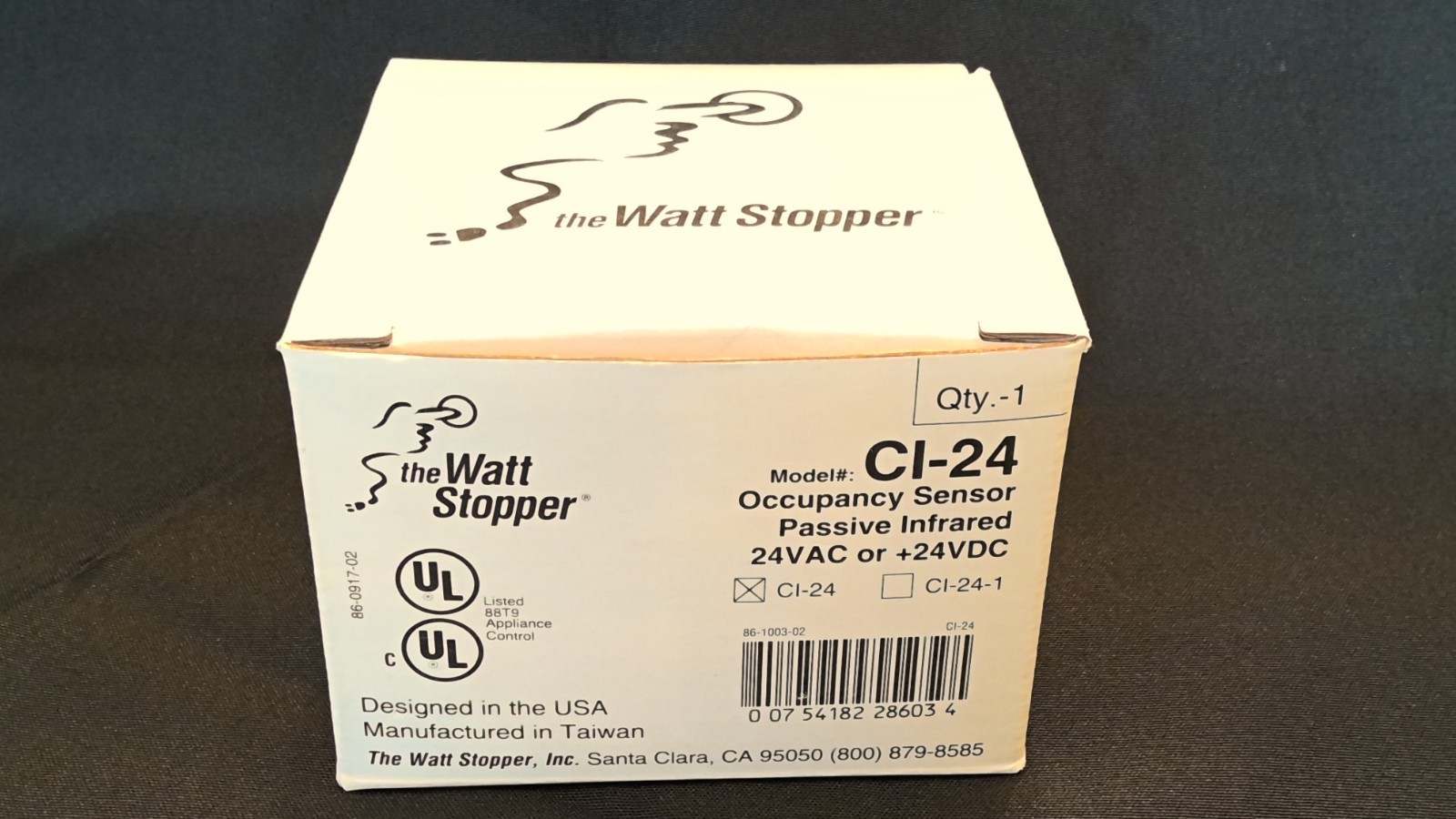 The Watt Stopper PIR Occupancy Sensor CI-24-1   24vac/dc