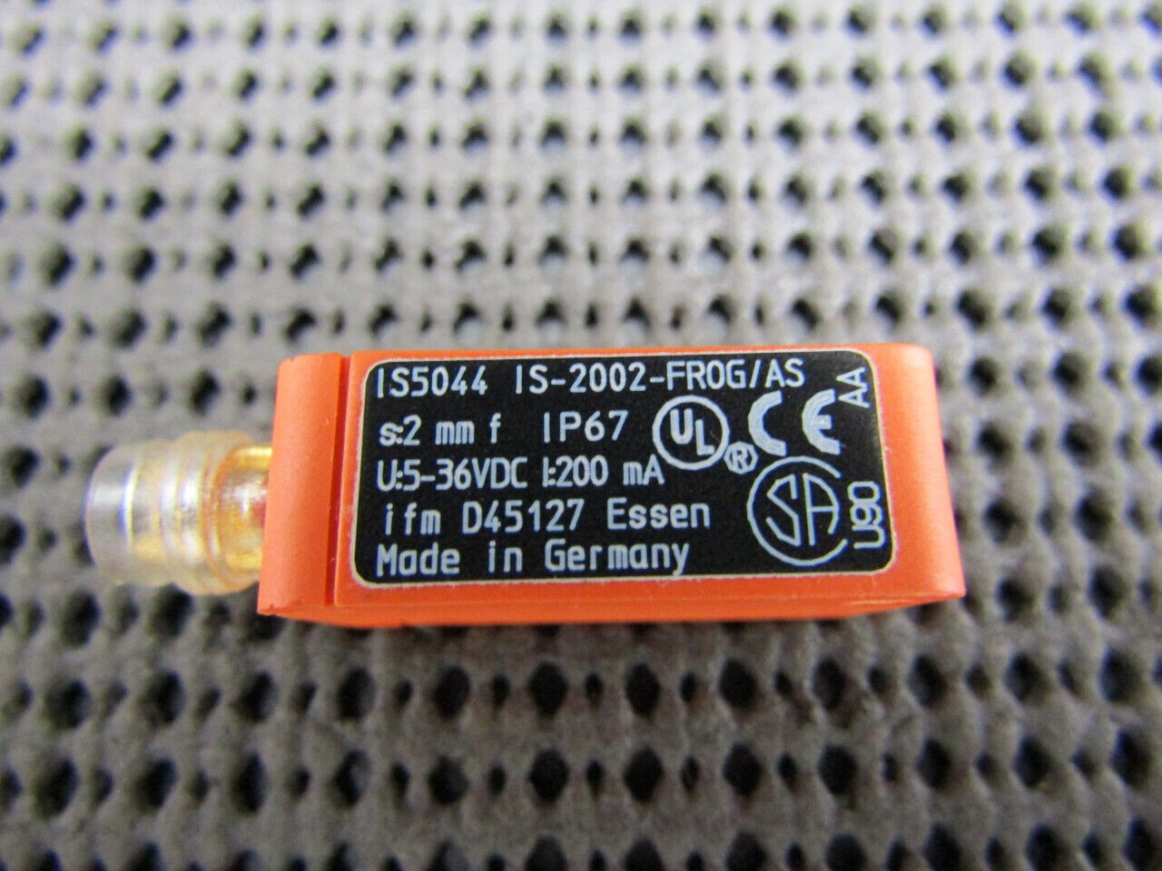 Efector IS-2002-FROG/AS Inductive Sensor IS5044, IS-2002-FROG/AS-510-TRF
