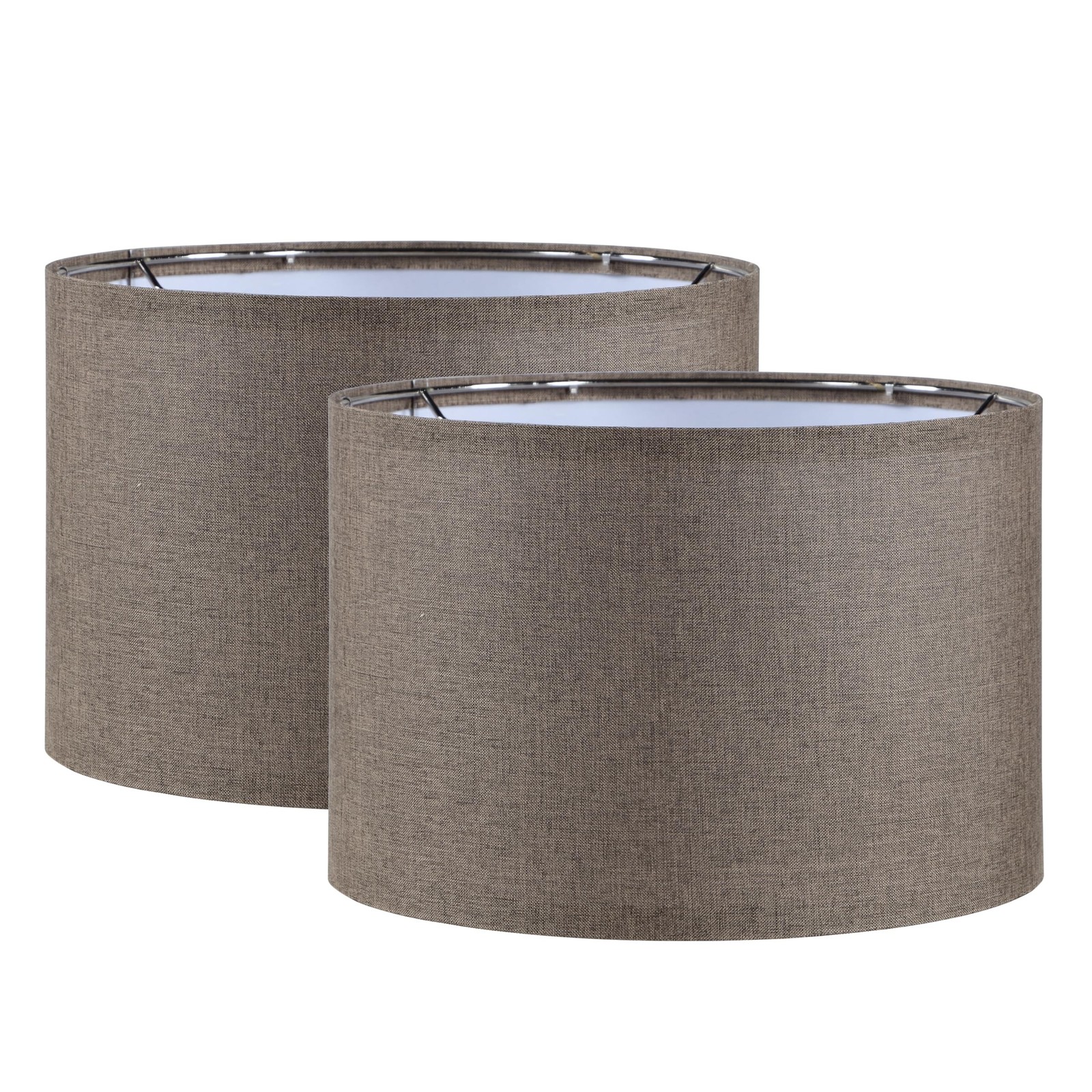 Aspen Creative 38303-2, K/D Hardback Drum Contemporary Collapsible Spider Sha...
