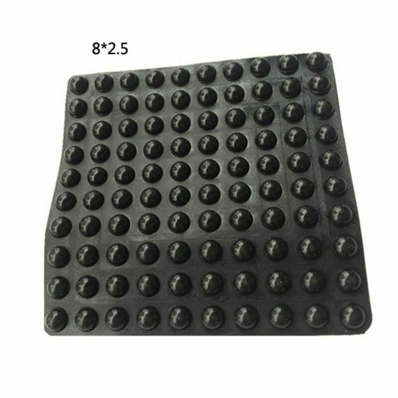 100 PCS Self-Adhesive anti collision Rubber Feet Small Round Bumpers 8mm D