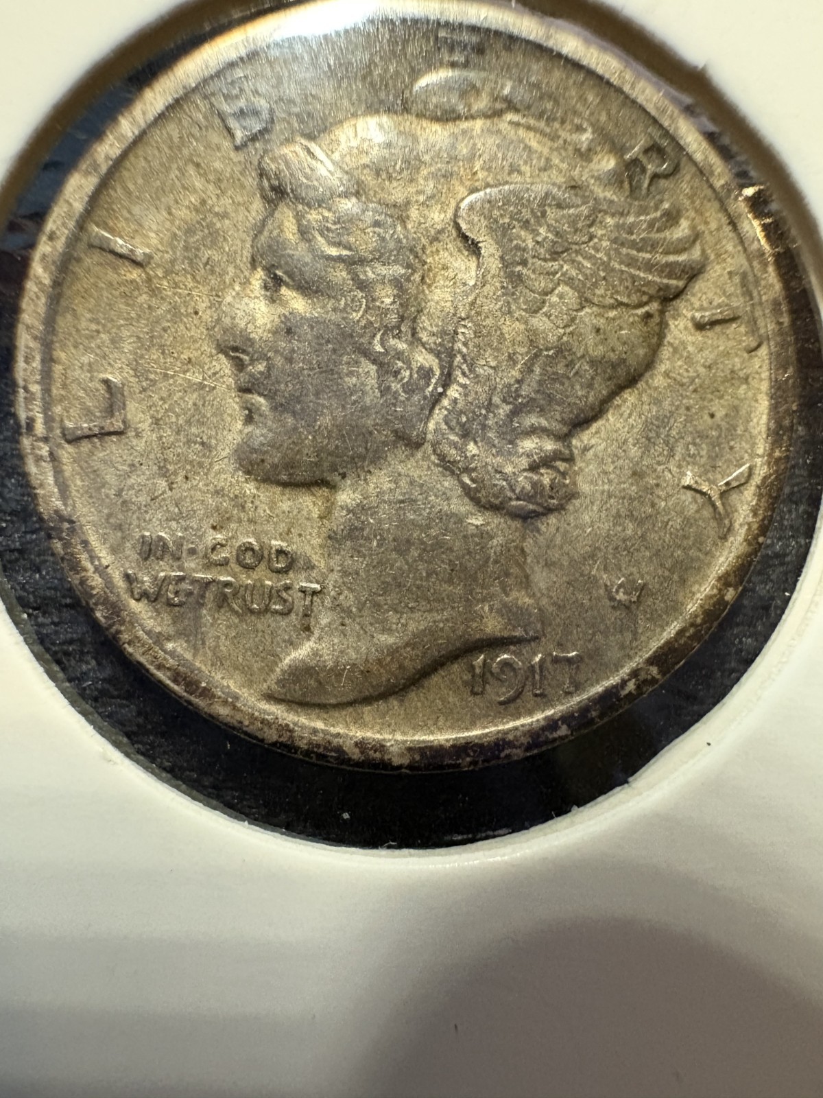 1917 10C Mercury Dime