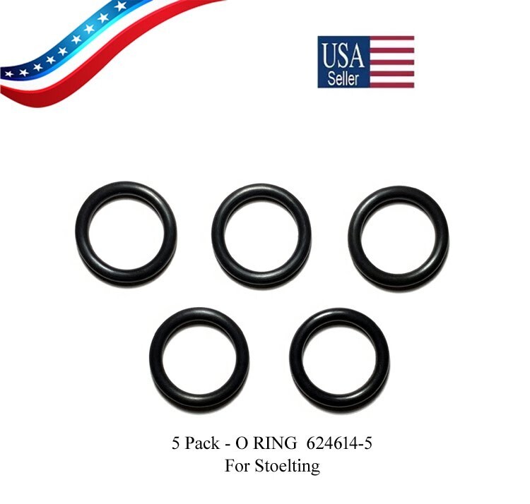 5 Pack - 624614-5 O-Ring for Stoelting Spigot Body / Food Grade EPDM Material