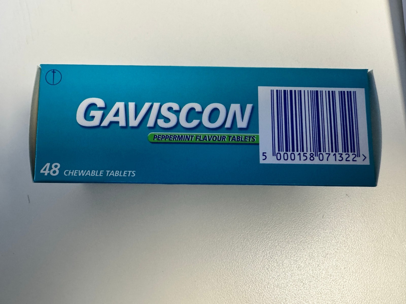 4 PACK Gavi-$con Peppermint Flavour 48 Chewable Tablets - (EXP -07/2027)