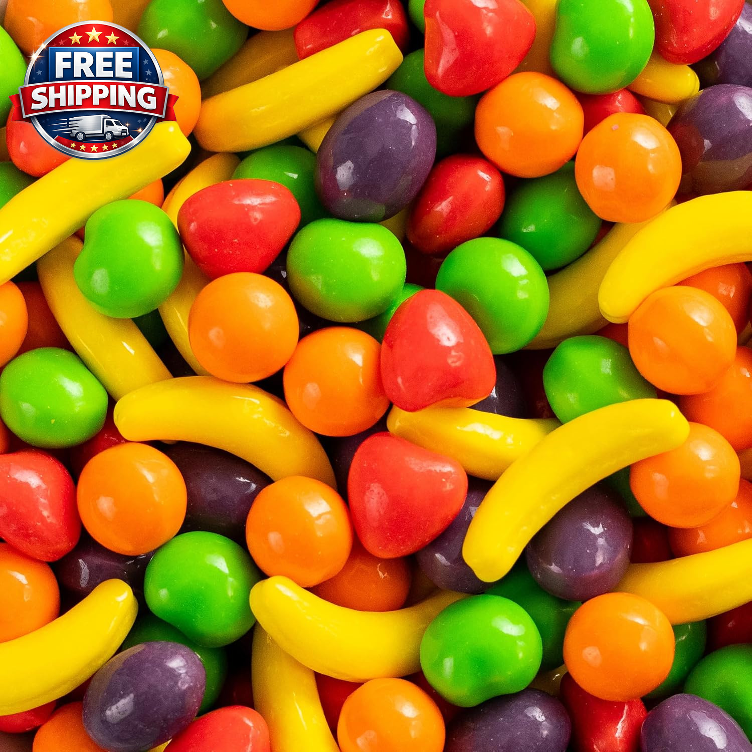 Wonka Runts Hard, Chewy & Fruity Candy, Recloseable Bag 12.0 Oz