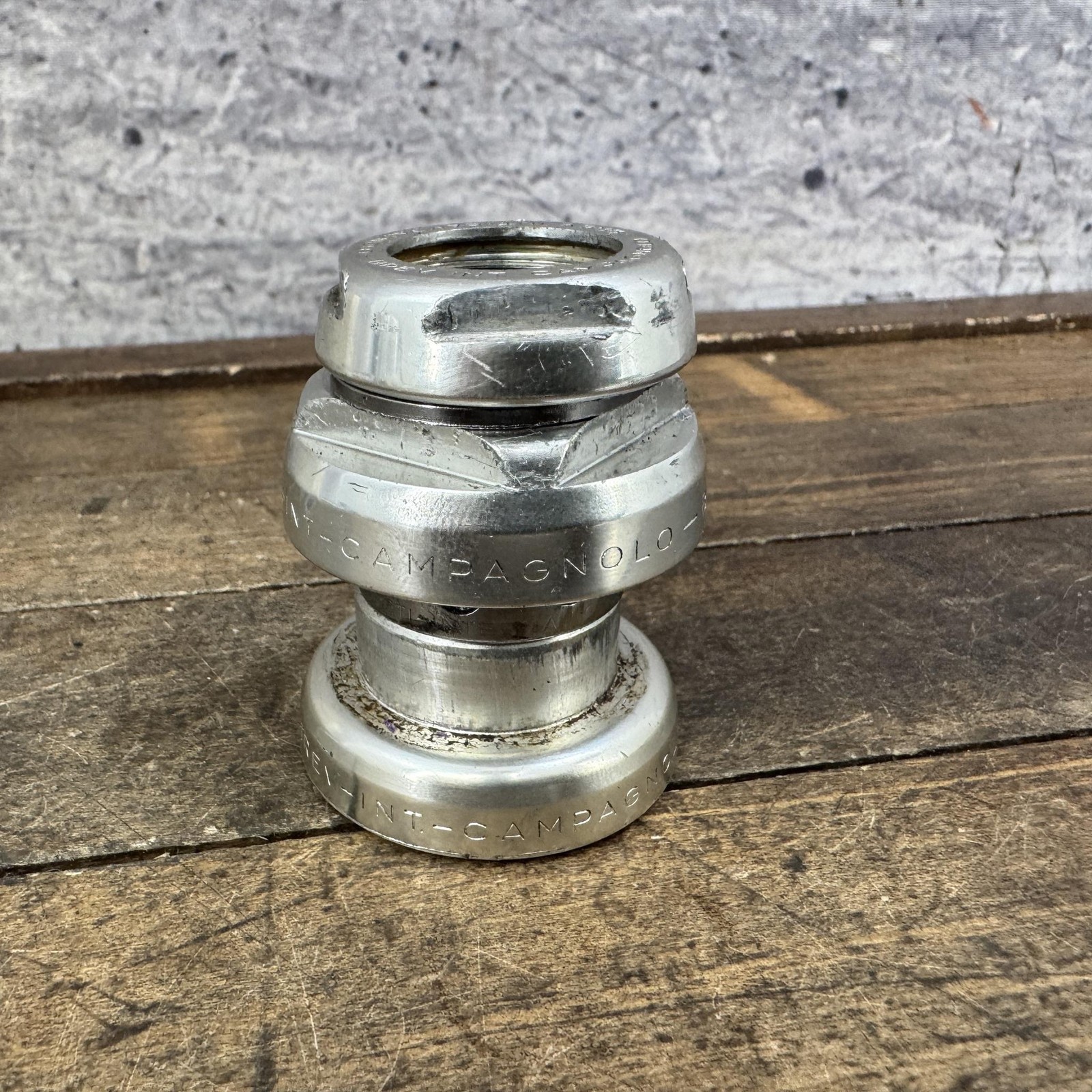 Vintage Campagnolo 1 Inch Threaded Headset Record Box 25.4x24F Italian Italiana