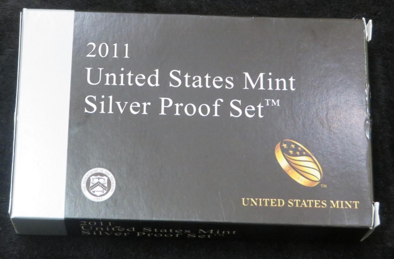 2011 Silver Proof Set * 14 Coins * 90% Silver * With Original Packaging and COA