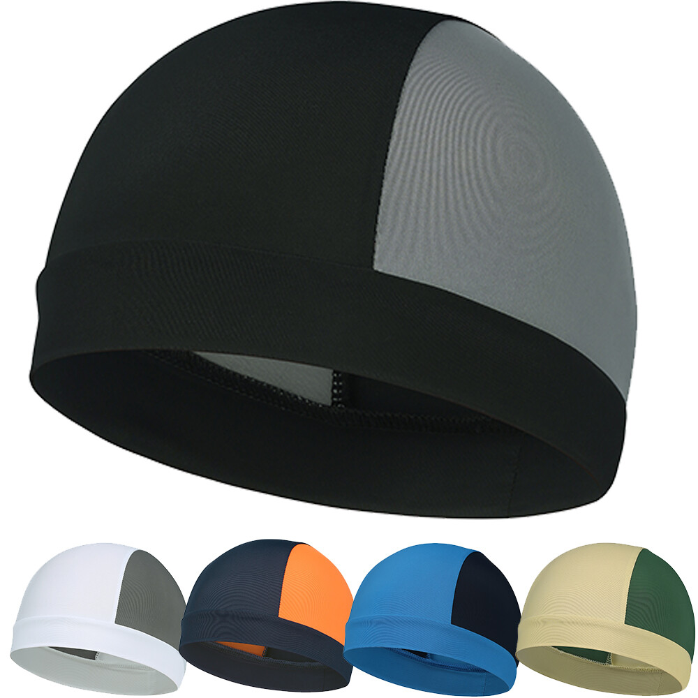 Skull Cap Sweatband Sweat Unisex Windproof Head Cover Motorcycle Hat Beanie US