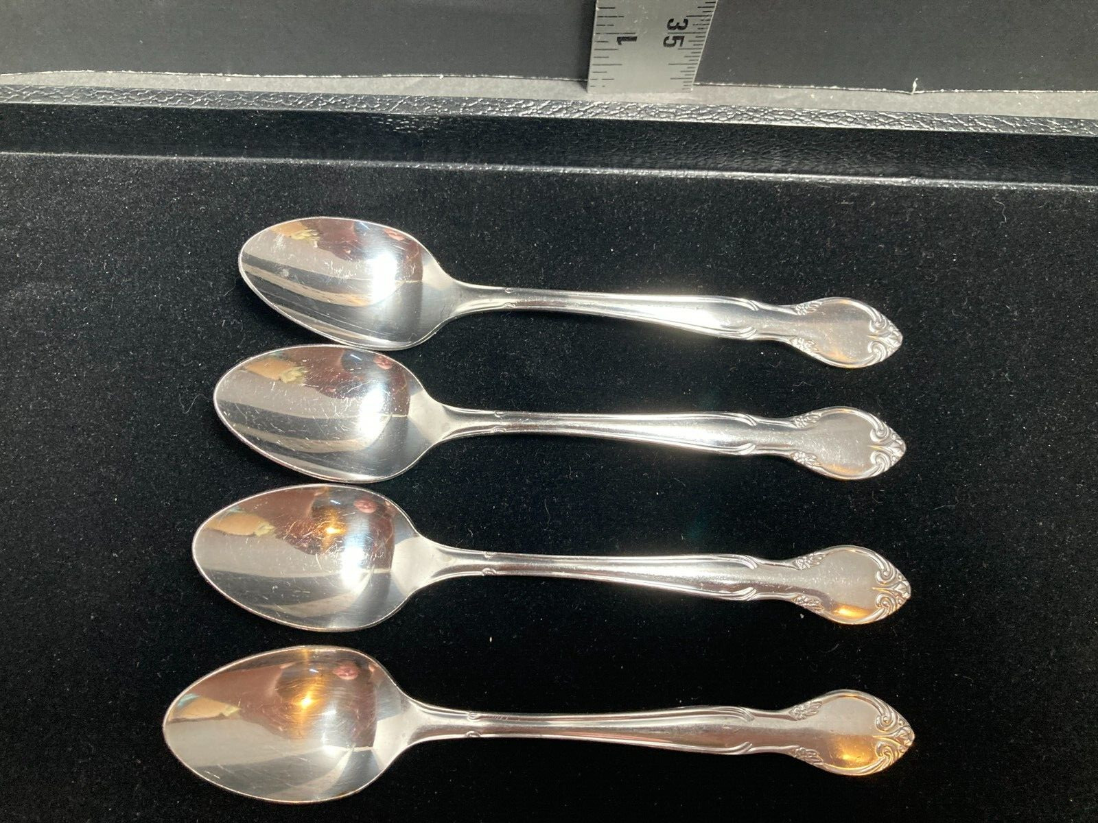 4 Parliament Teaspoon Flatware Stainless Taiwan