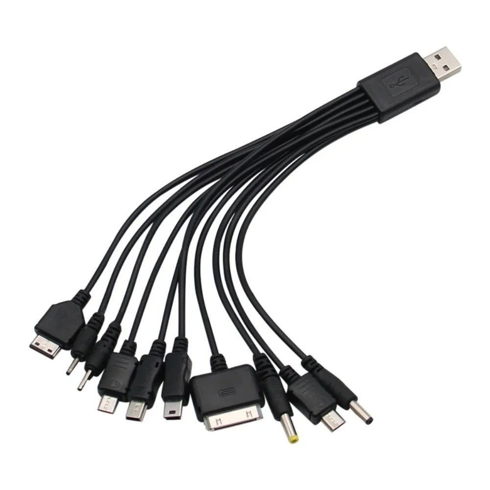 10 In 1 Multi-Function USB Cable Universal Phone Charging Cable Multi-head Charg