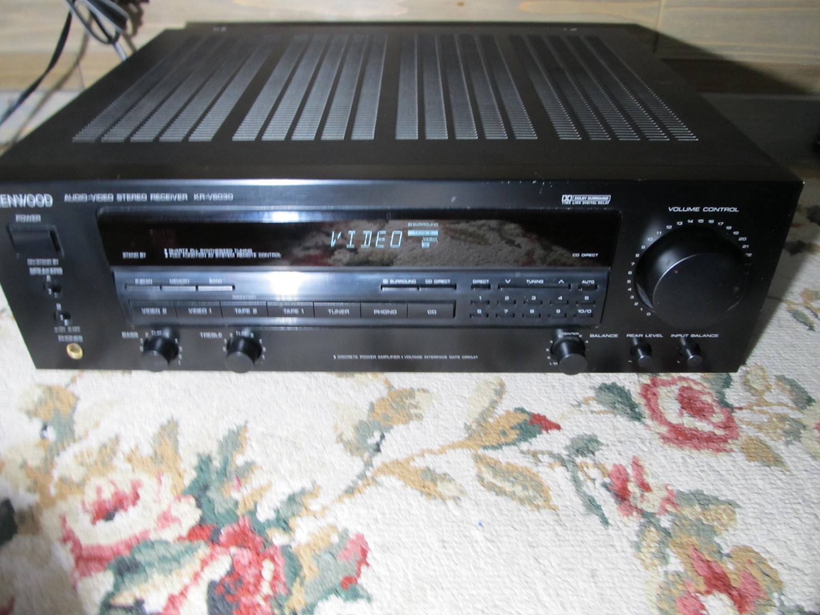 KENWOOD KR-V6030 Stereo Receiver With Remote Bundle Tested!