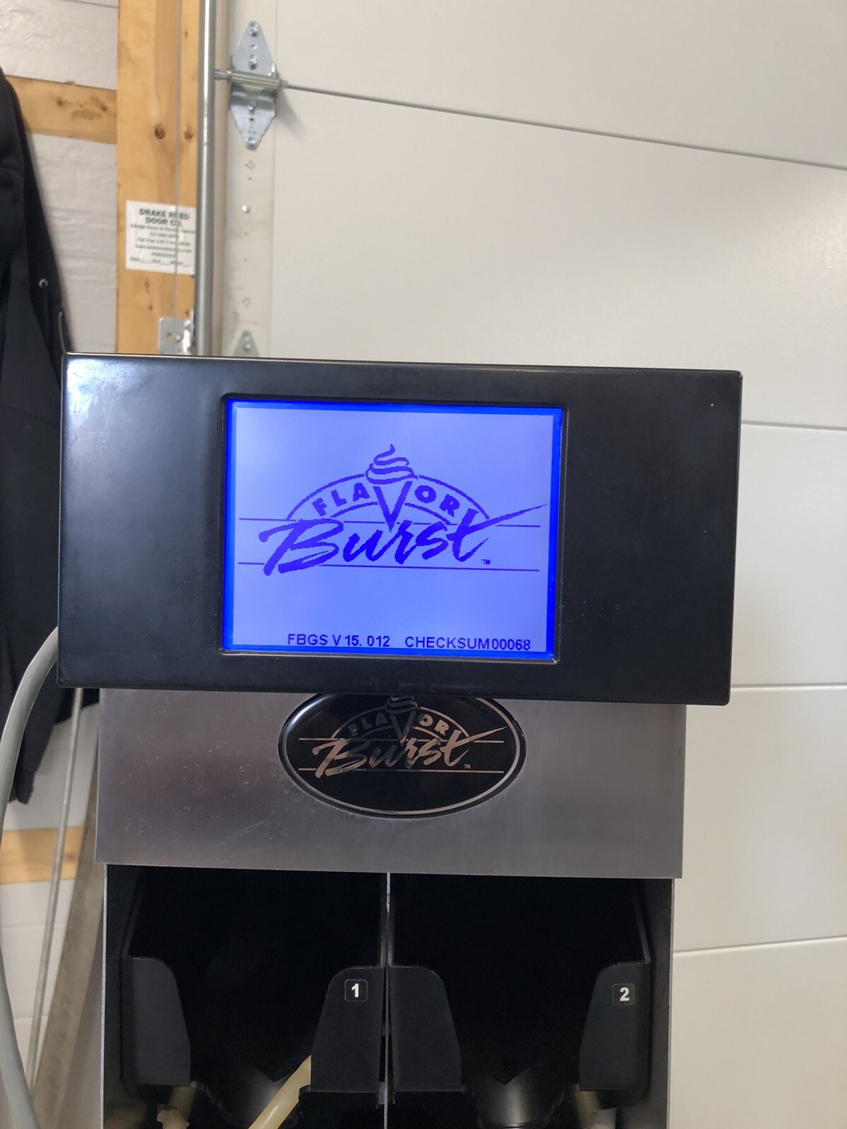 Flavor Burst  Machine In Great Condition Model TS80SS Great Taylor Add On