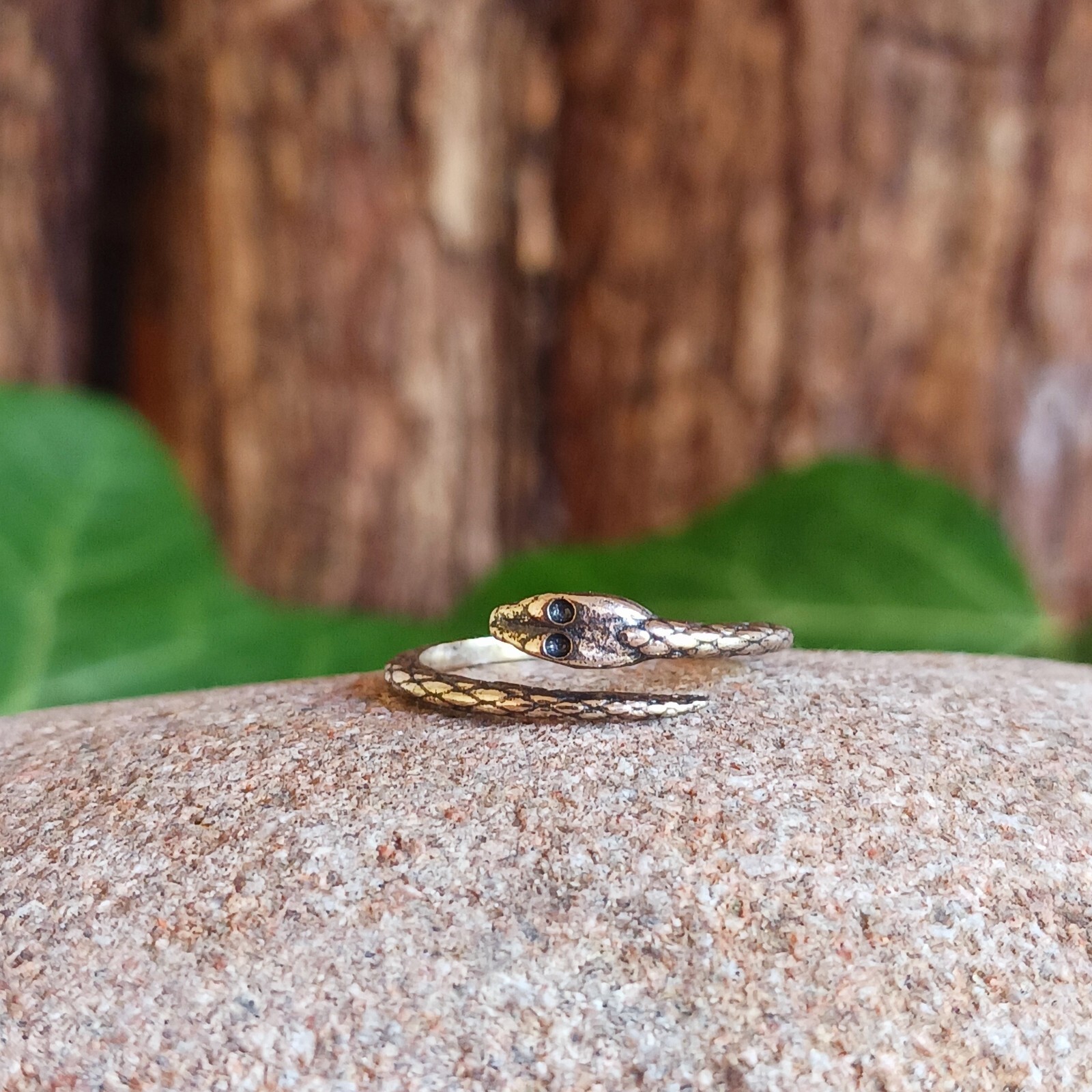 Snake Toe Ring | Solid Silver adjustable Toe Ring