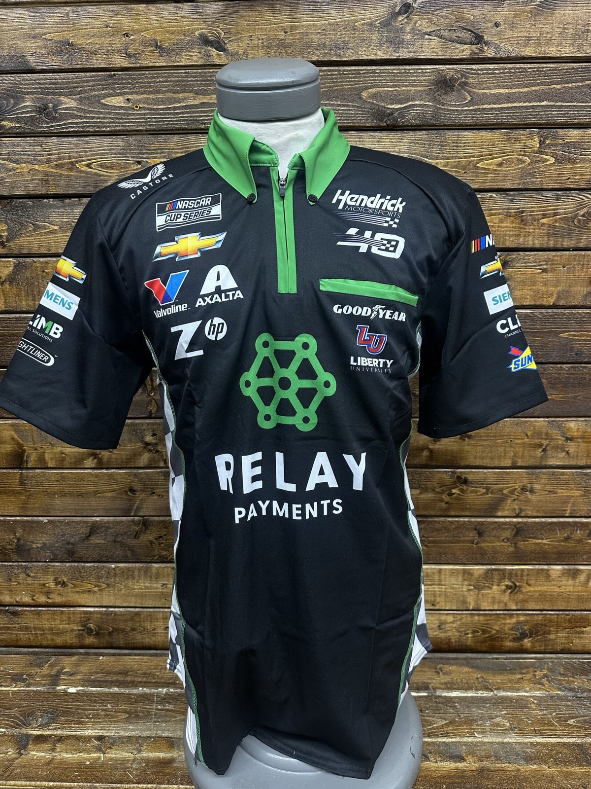 NASCAR #24 William Byron 2023 Hendrick Motorsports Team Issued Crew Shirt Medium