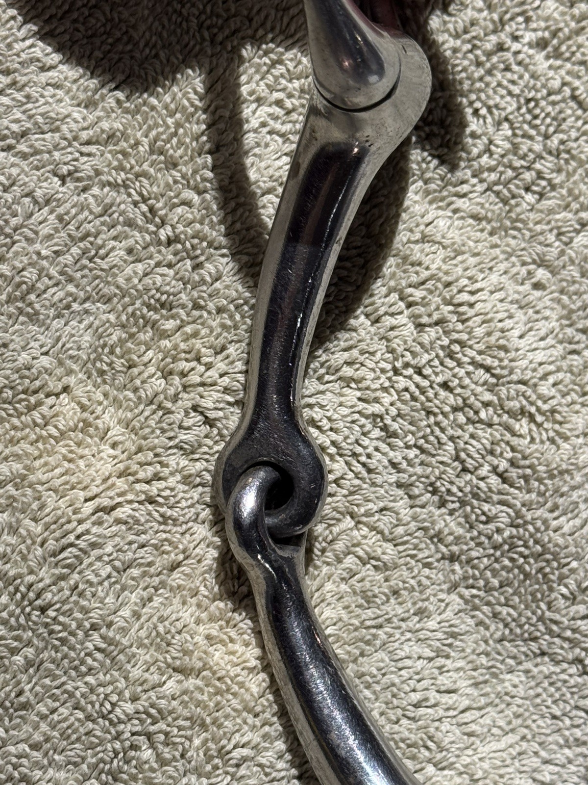 Korsteel Stainless Steel Jointed Eggbutt Snaffle