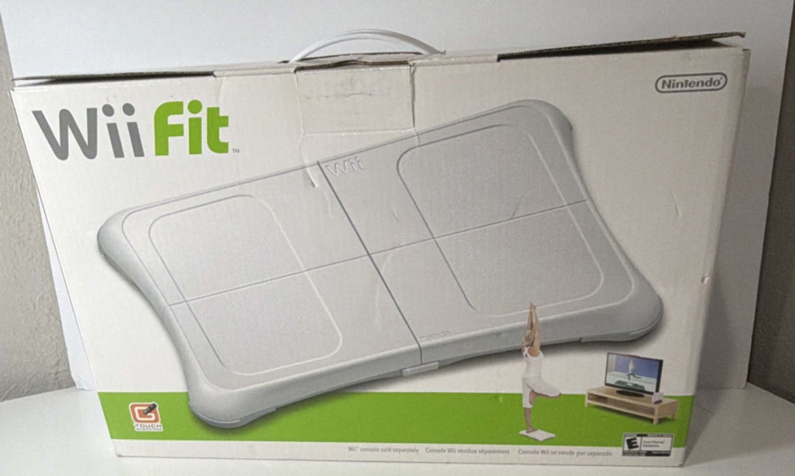 Nintendo Wii Fit Bundle with Balance Board Fitness & Health Game Wii Fit Model