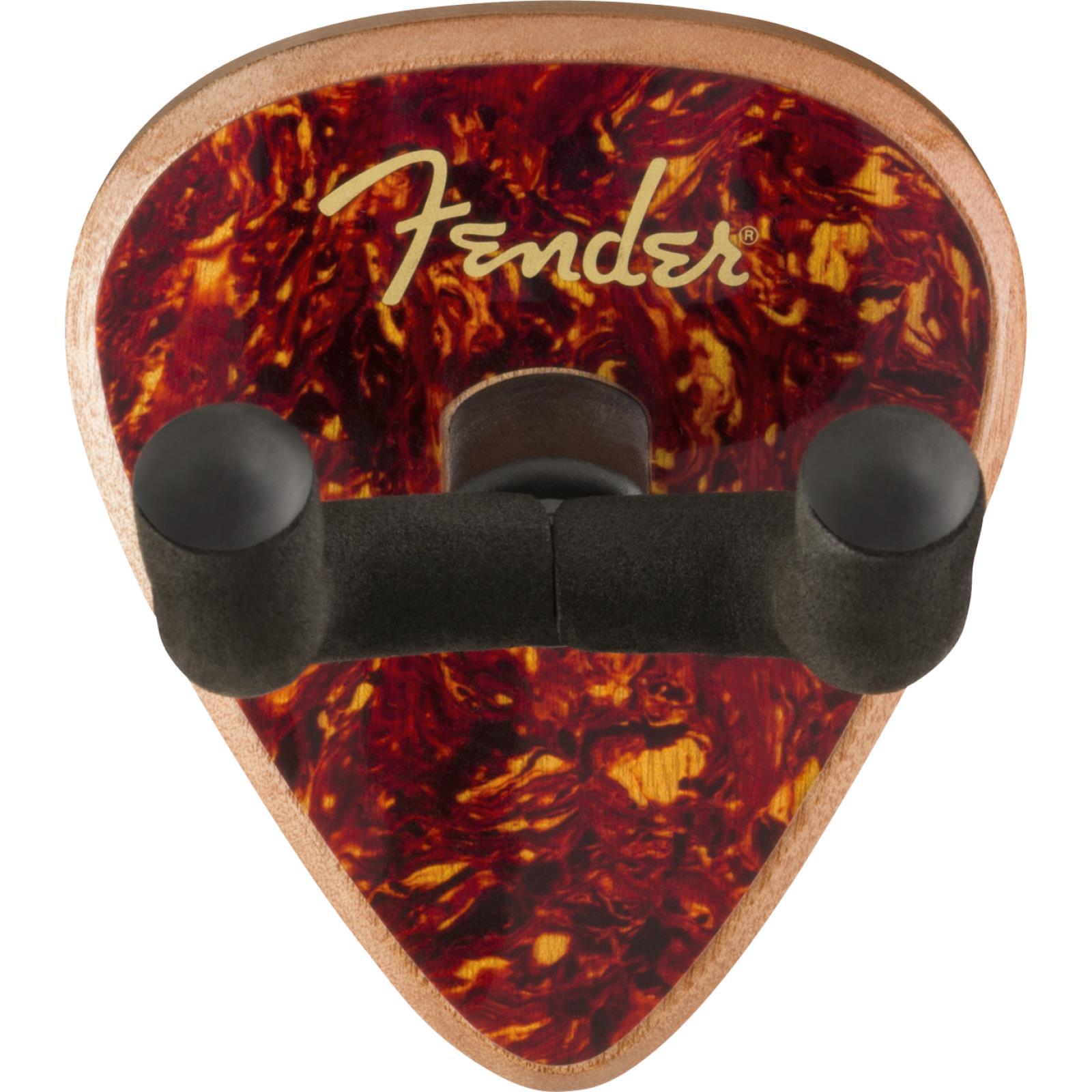 Fender 351 Wall Mount Guitar Hanger, Tortoise Shell Mahogany