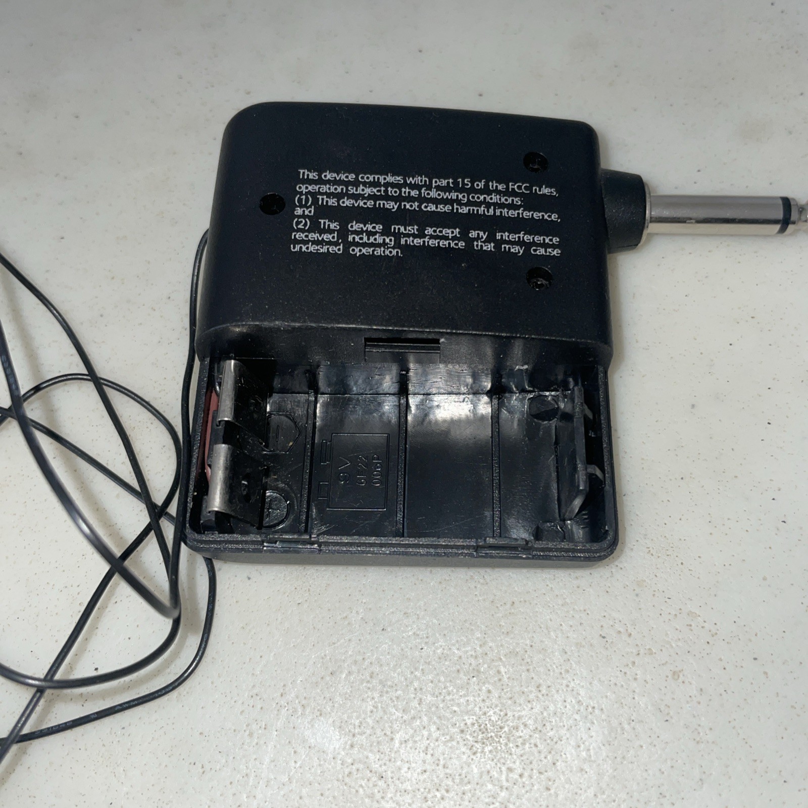 Singing Machine R-107 Microphone Wireless Remote Receiver Adapter Only