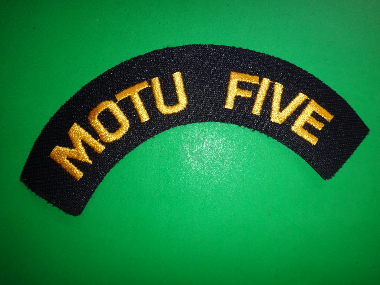 Mobile Technical Unit 5 MOTU FIVE Motu-5 US Navy Patch