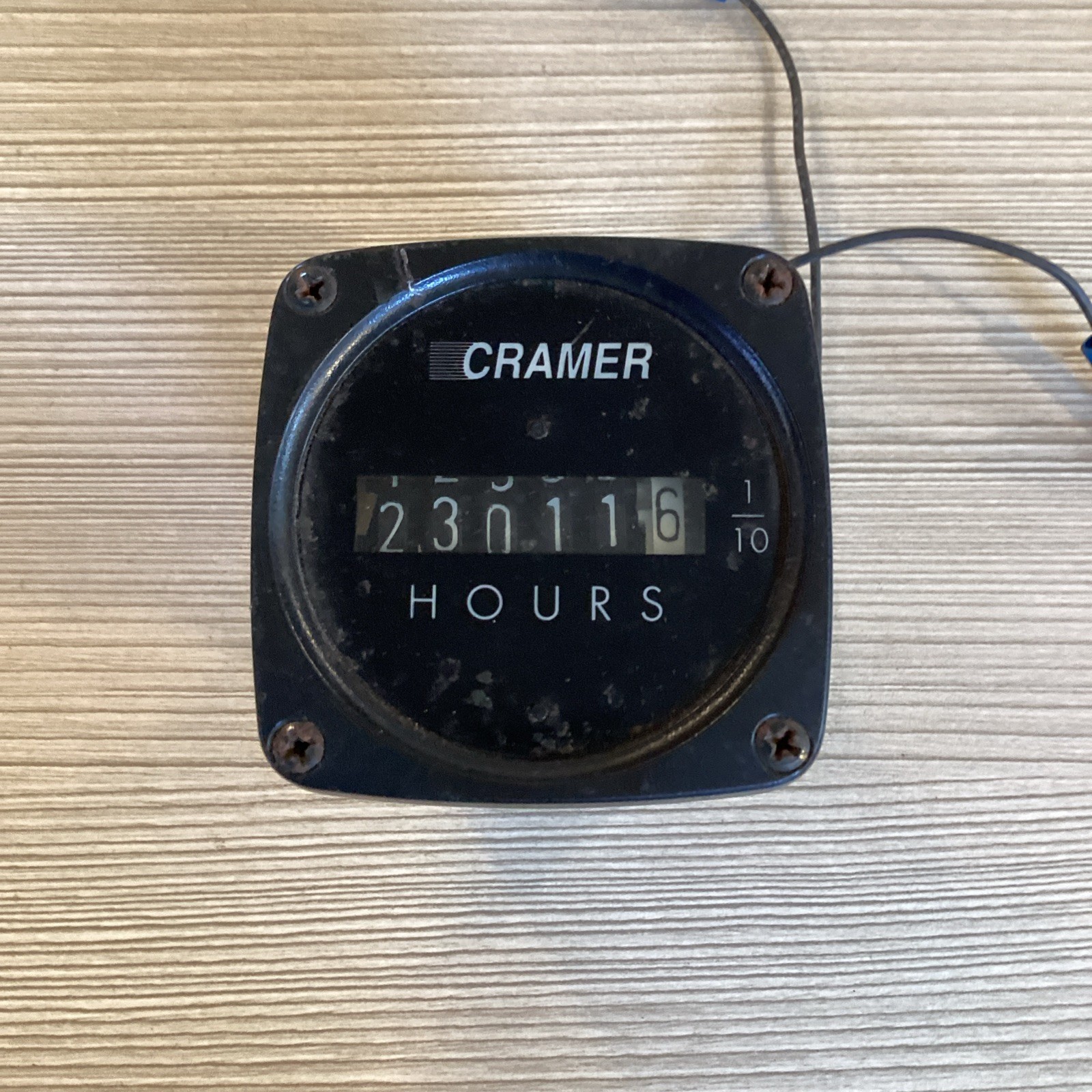 CRAMER Elapsed Time Panel Mounted Indicator - 113GH200-D 0008A-855
