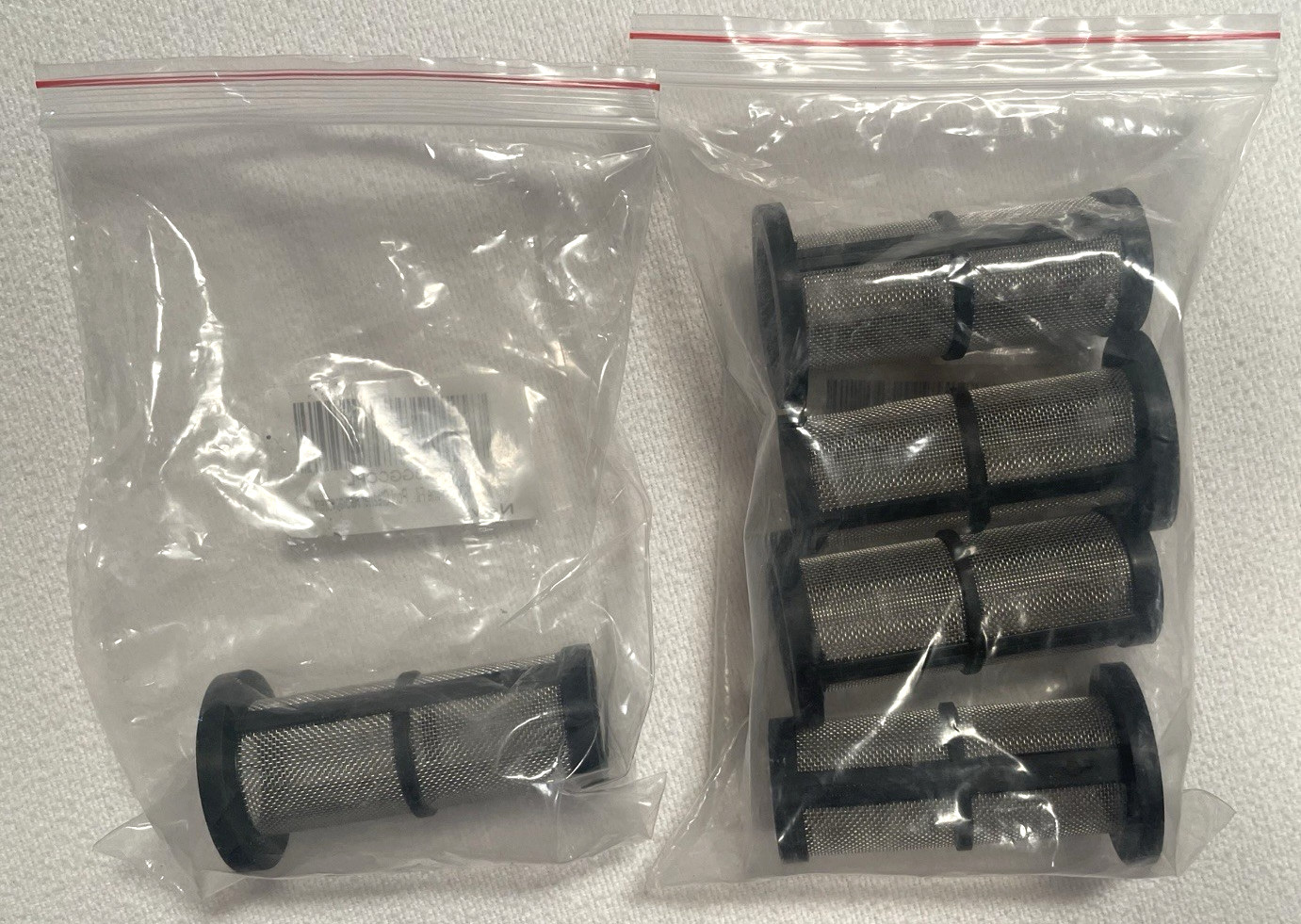 5 In-Line Filters / Screens Part 48-222 for Polaris Pool Cleaners 180, 280, 380