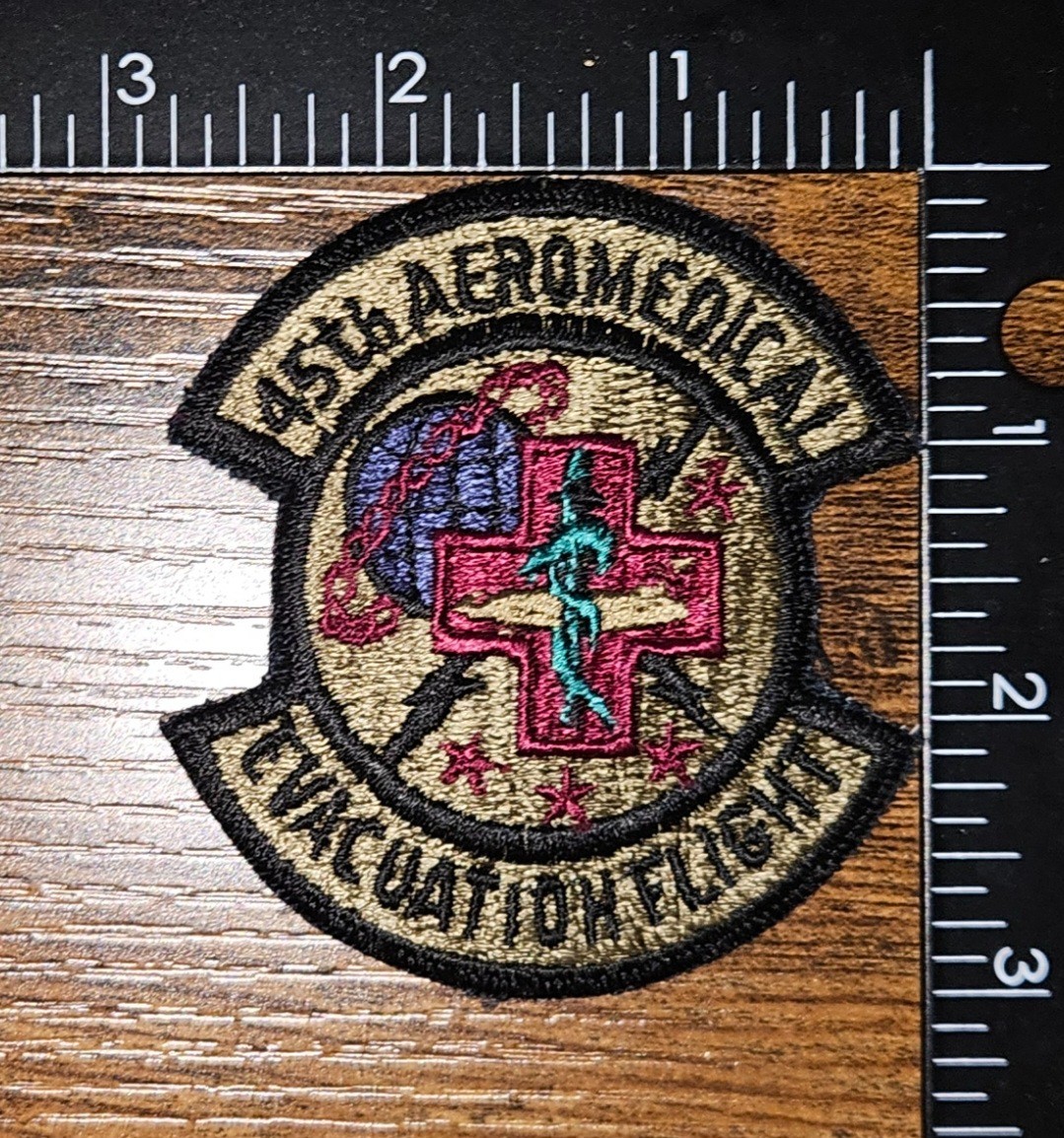 45th Aeromedical Evacuation Flight Air Force Military Patch