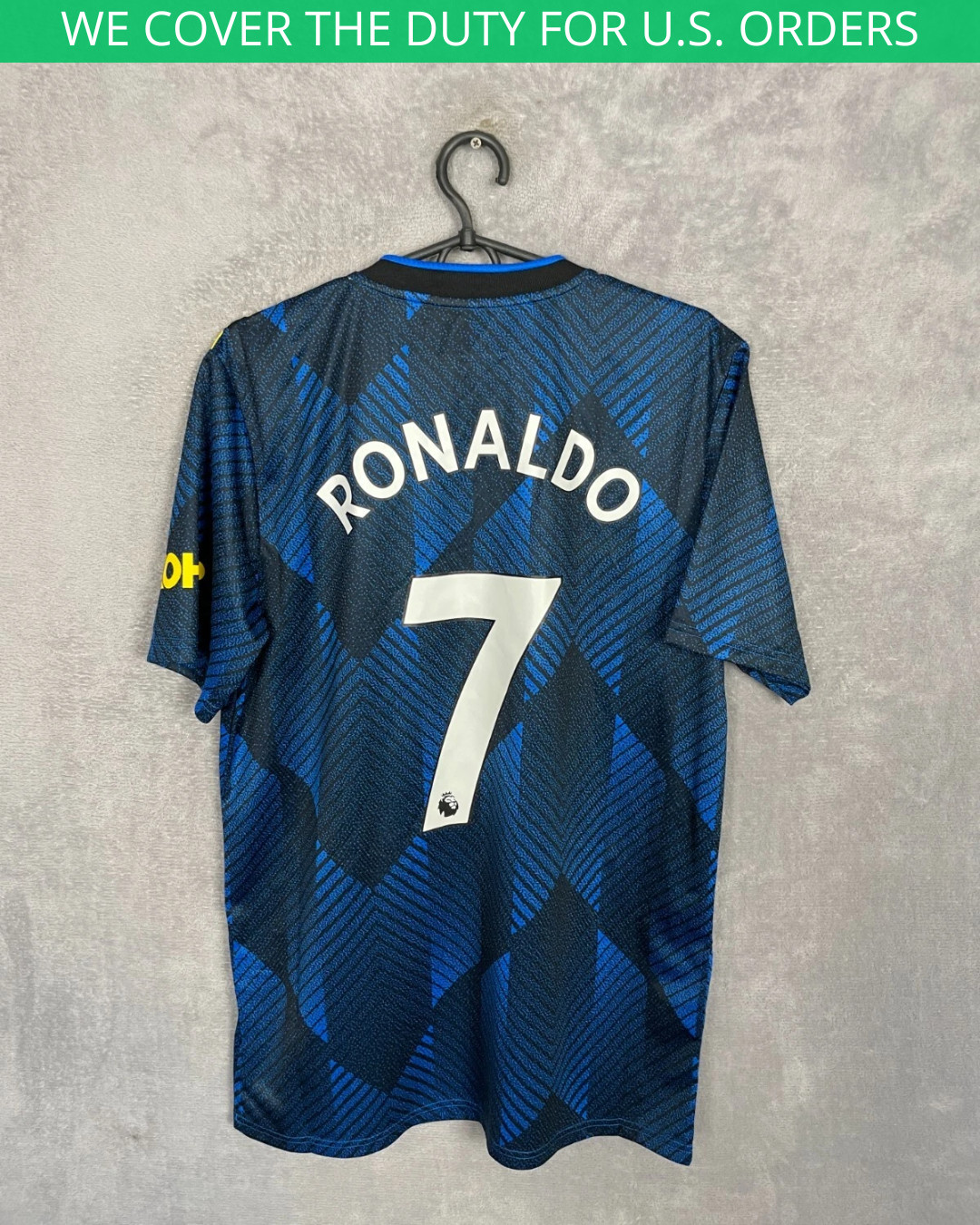 Ronaldo Manchester United Third football shirt 2021 - 2022 Adidas Mens Size M