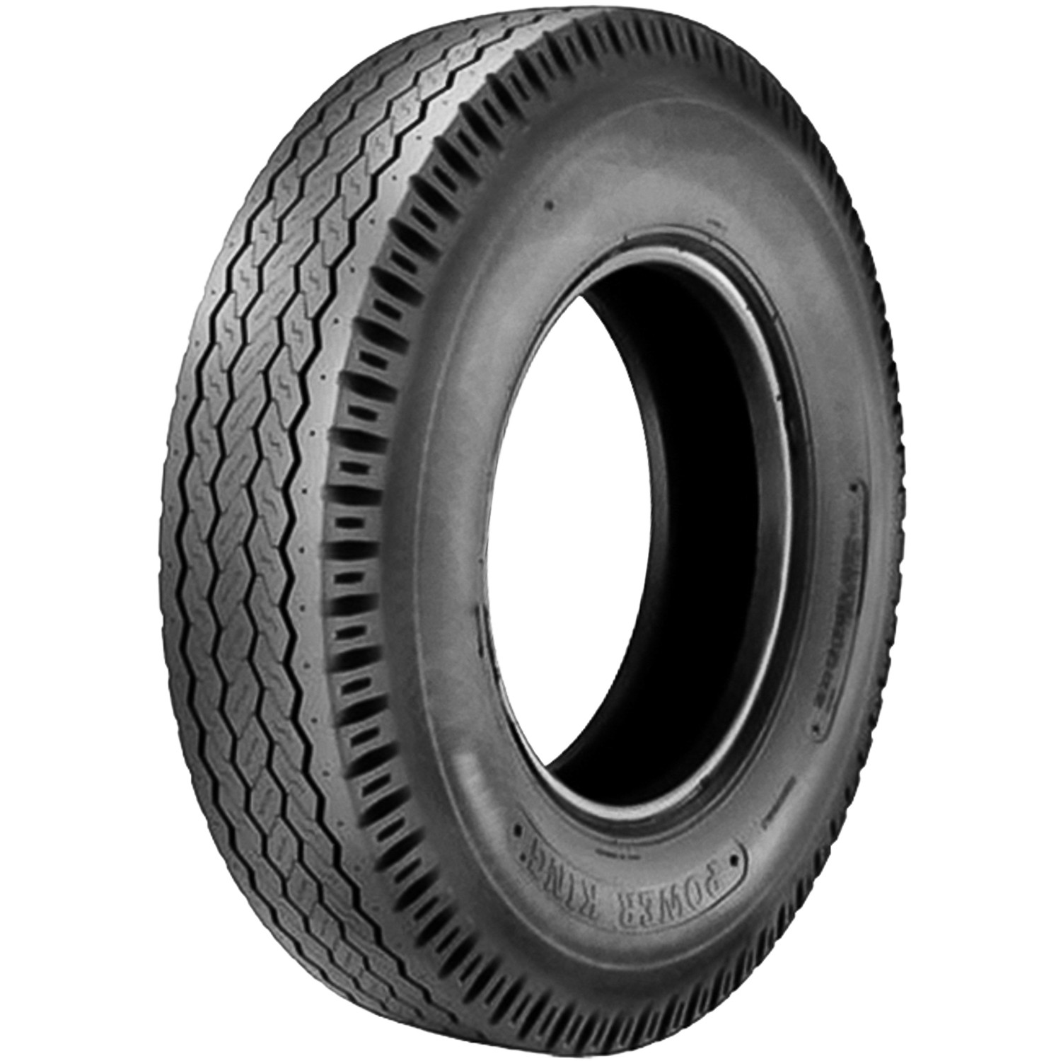 4 Tires Power King Super Highway II LT 6.50-16 Load C 6 Ply (DC) Light Truck