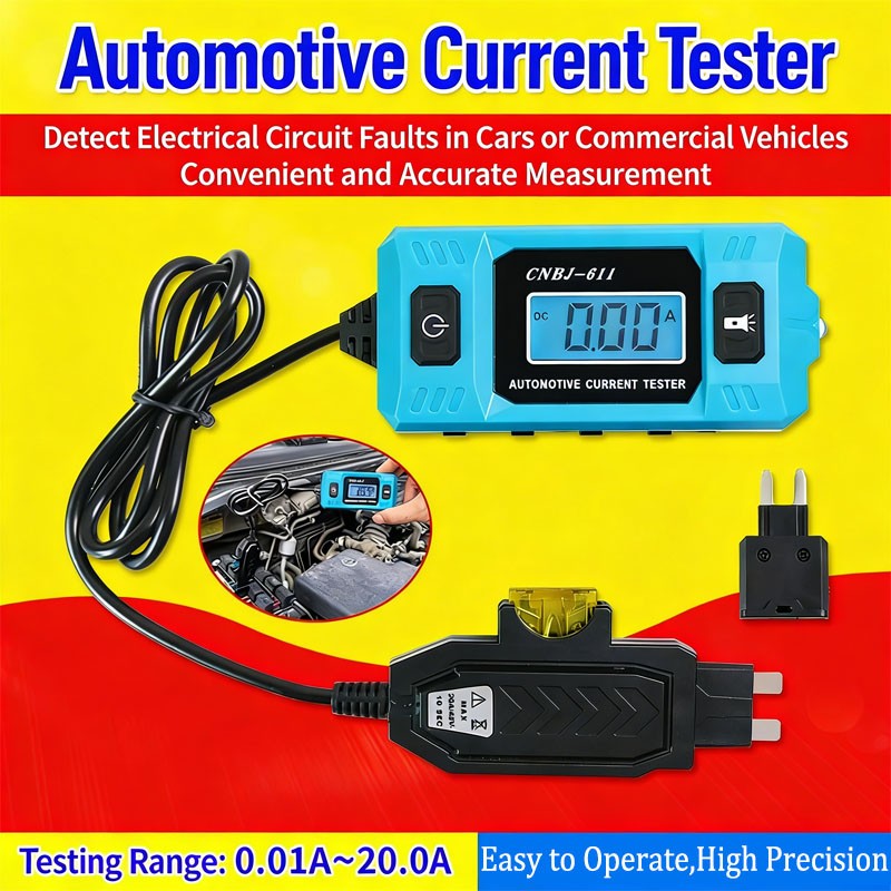 Automotive Circuit Fault Probe Tester,Portable High-Precision 20a 48v Car Tester