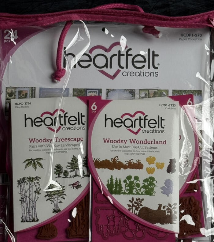 Heartfelt Creations Woodsy Wonderland Complete Collection New//Unused