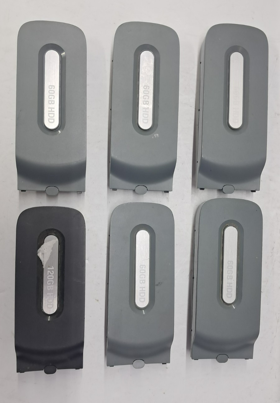 Official Microsoft Xbox 360 Fat  Hard Drive HDD Lot of 6( Five 60GB, One 120GB)