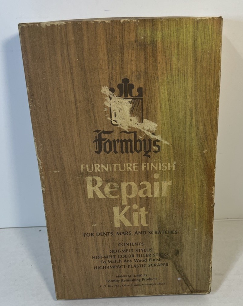 Formby's Furniture Finish Repair Kit for Dents and Scratches Vintage Old Stock