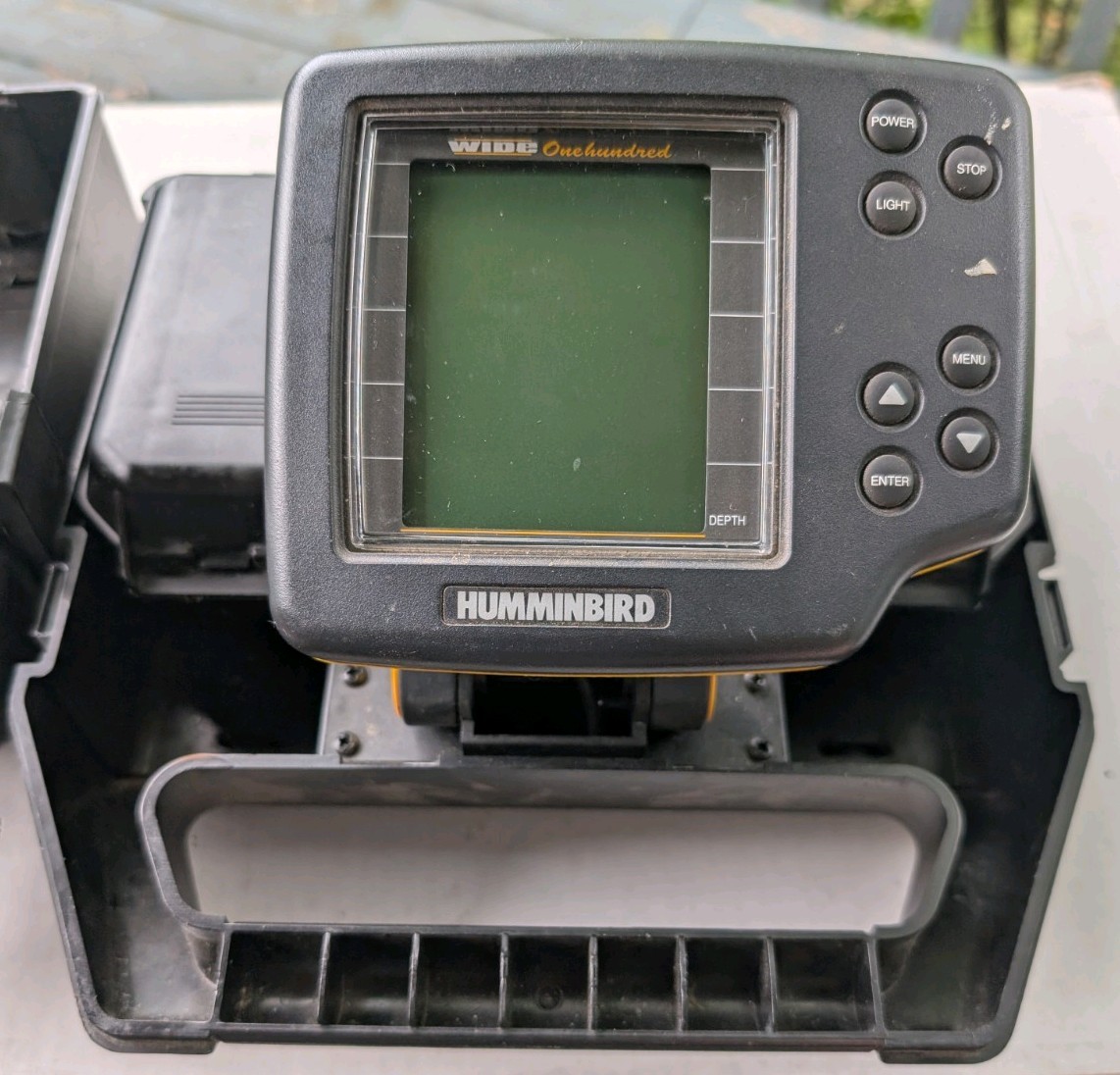 Hummingbird Fish Finder Monitor and Case Only UNTESTED PARTS ONLY