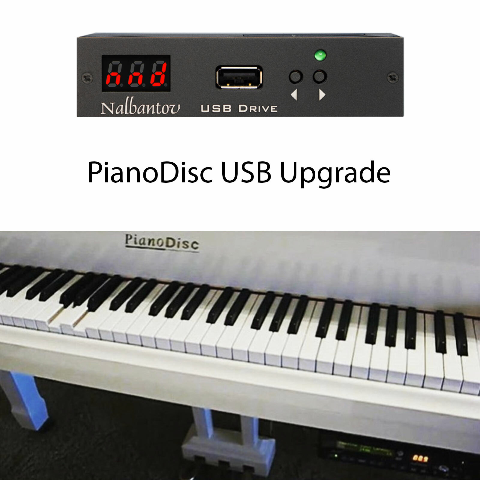 Floppy Disk USB Emulator N-Drive 1000 for PianoDisc PDS128 and PDS128 Plus