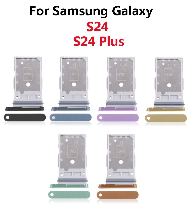 Single Sim Card Holder Tray Replacement OEM For Samsung Galaxy S24 S24+ Plus 5G