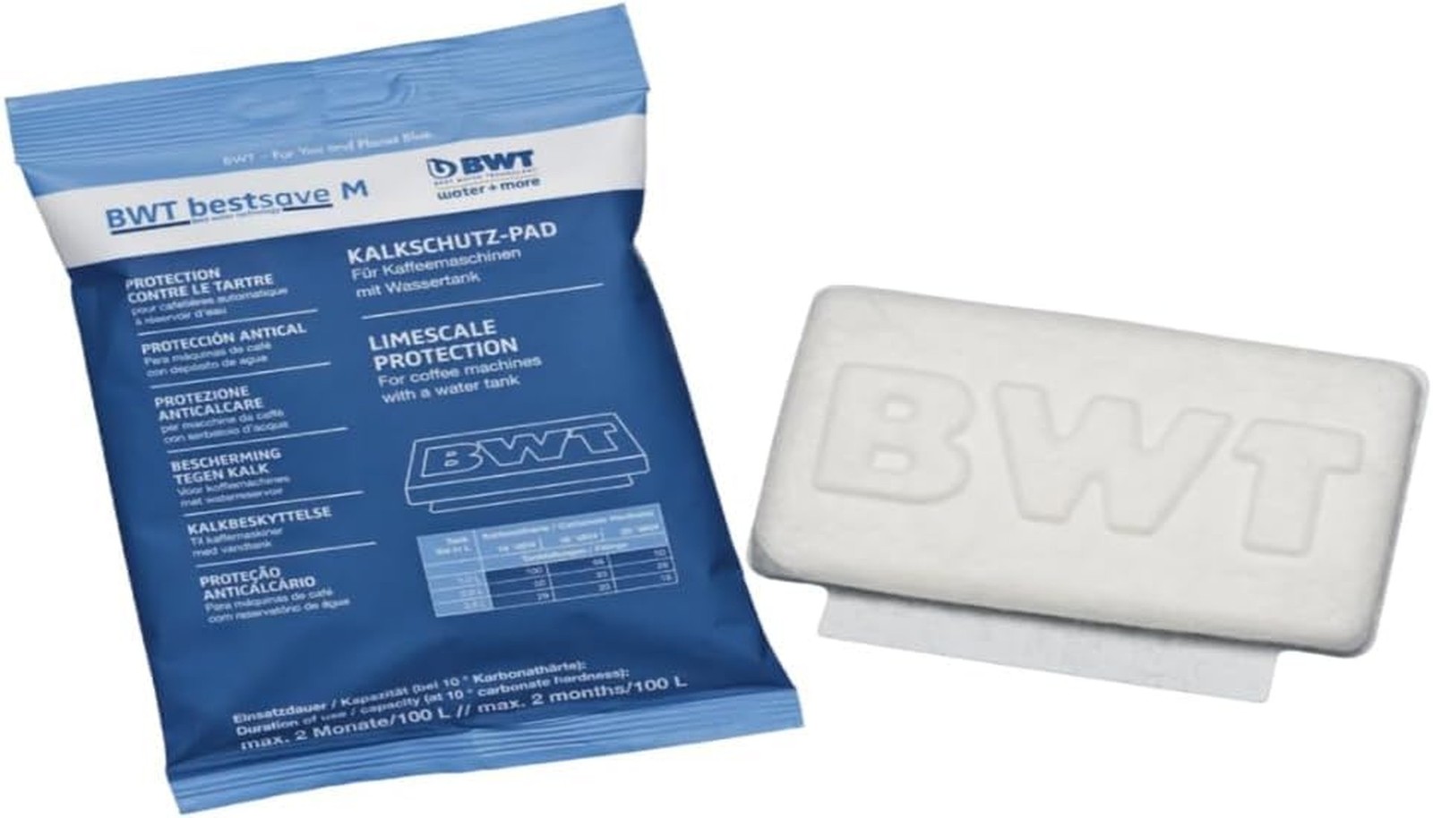 BWT Bestsave M Limescale Protection Pad For Coffee Machine And Espresso Machi...