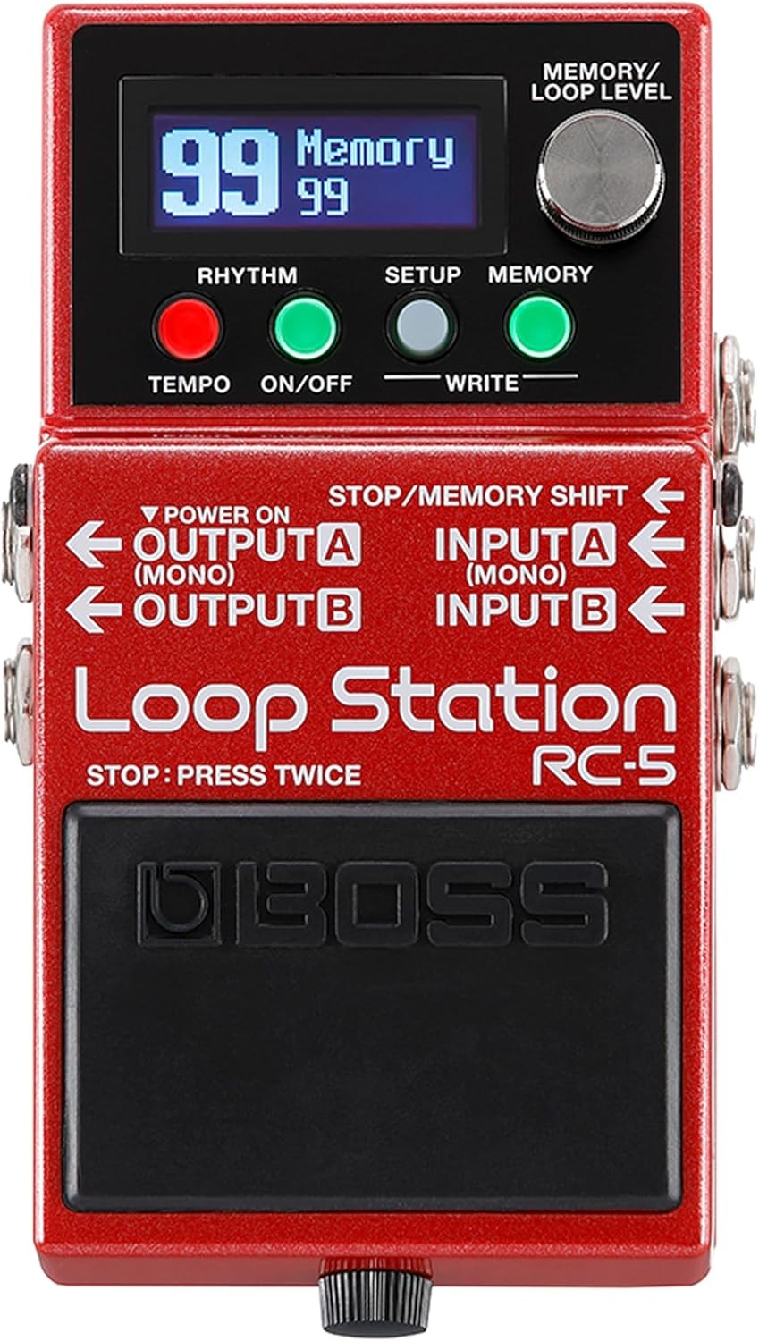 BOSS Guitar Looper Effects Pedal (RC-5)