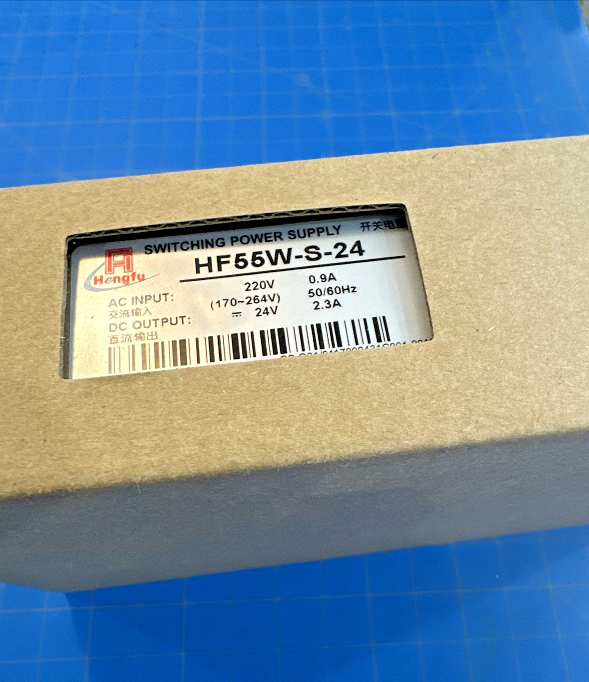 HENGFU HF55W-S-24 24V2.3A Switching Mode Power Supply Box New