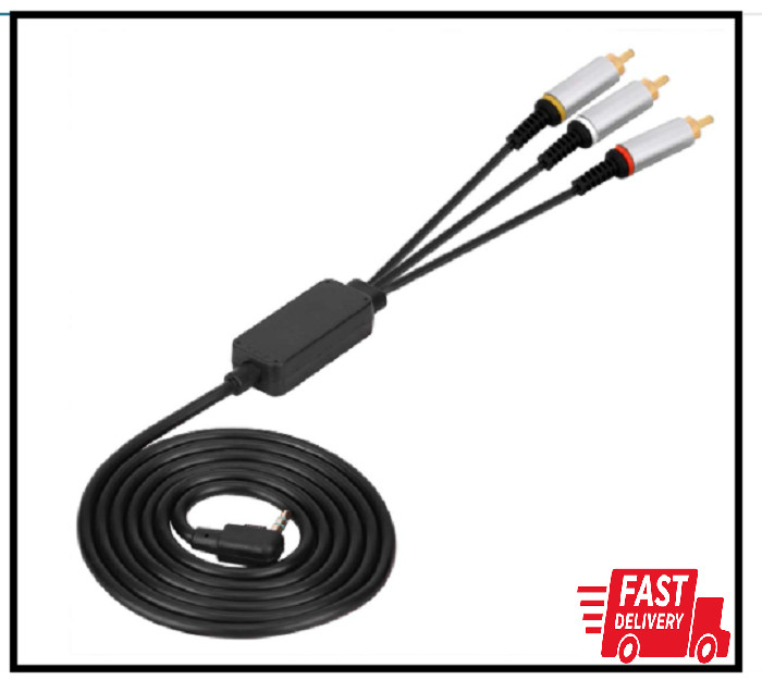 AV Cable 1.5M Component ABS TV Cord Audio Video Cord for PSP2000 3000