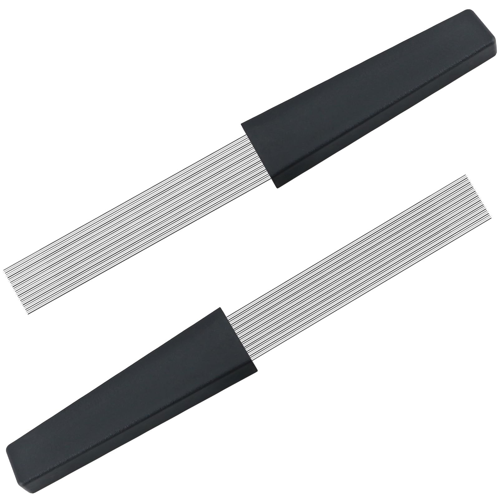 Guiro Scraper Latin Percussion Comb-Style Replacement Tool 2 Packs Black