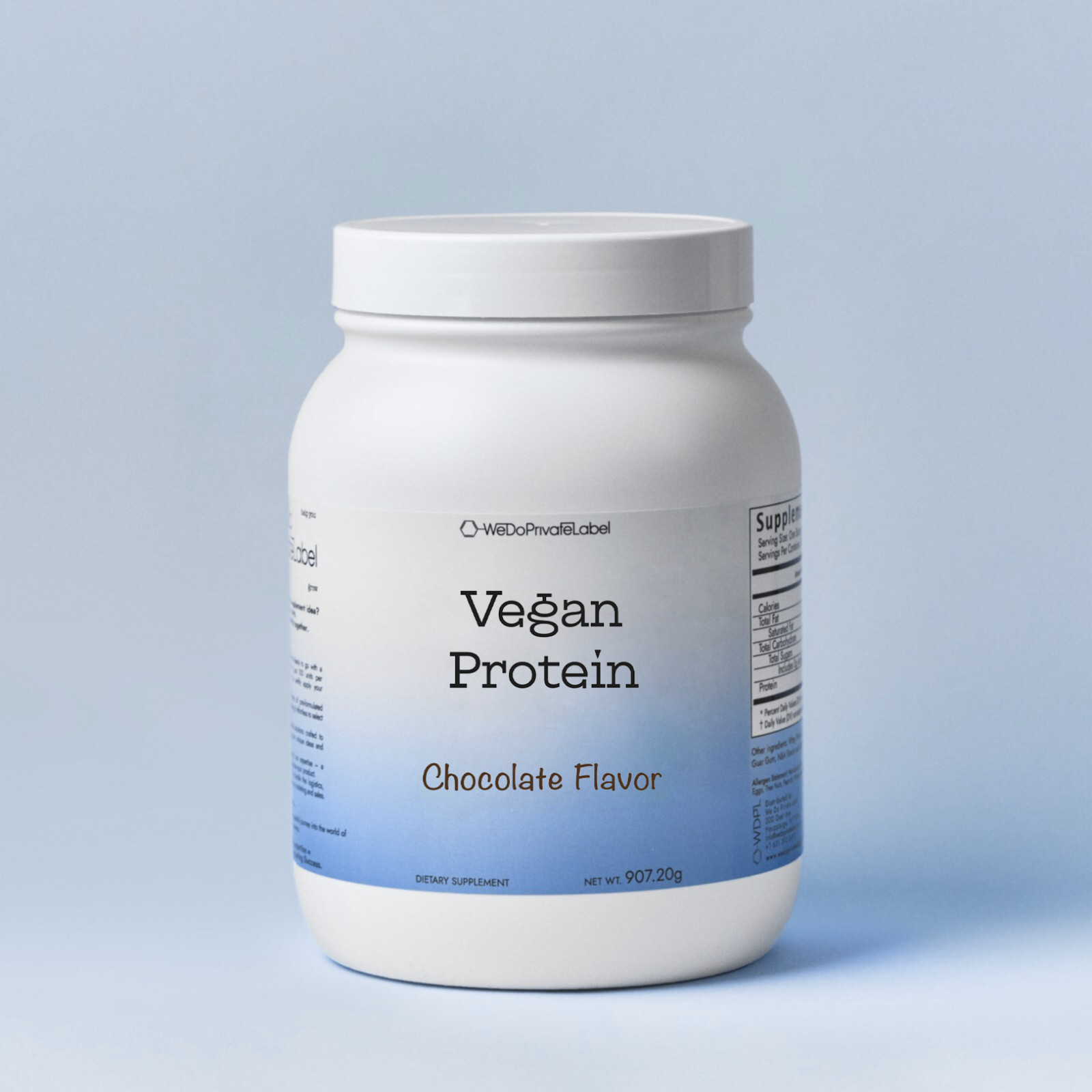 Plant Based, Vegan Protein Shake, Best Protein, 22g of Protein per Serving 2Lbs