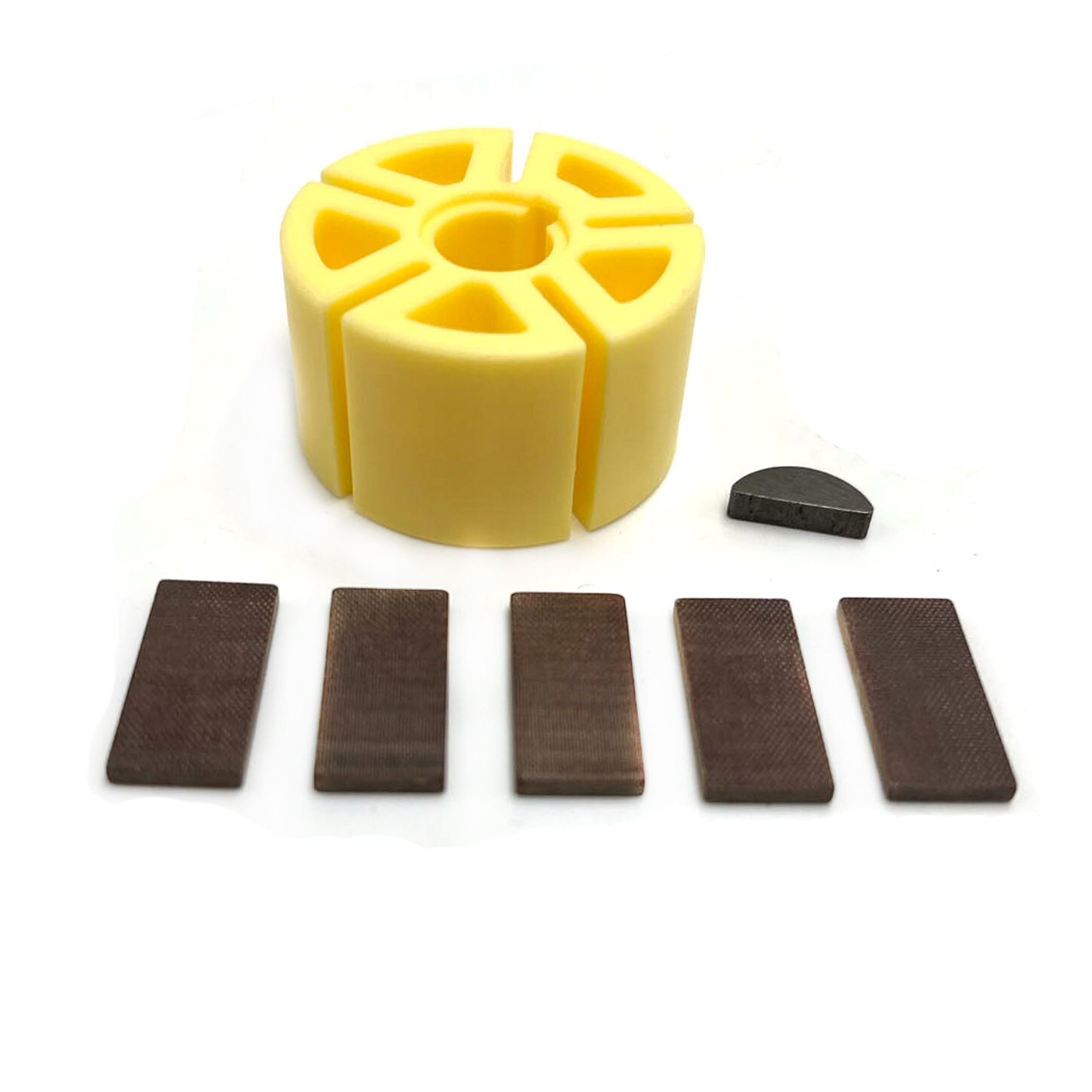 Air Orbital Sander 5 inch Spare Parts Random Orbital Sander Rotor Vanes Key Set