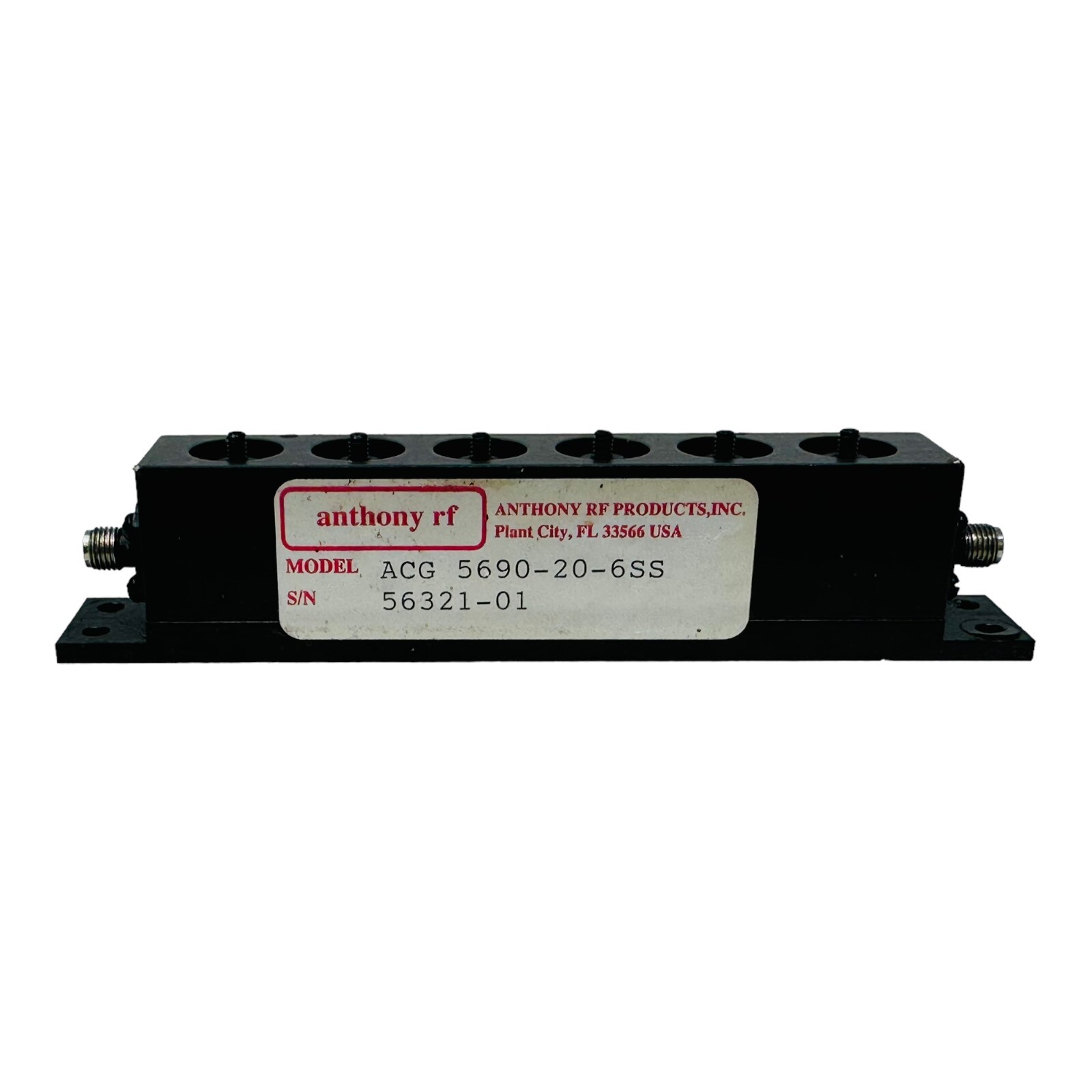 ANTHONY RF ACG 5690-20-6SS USED