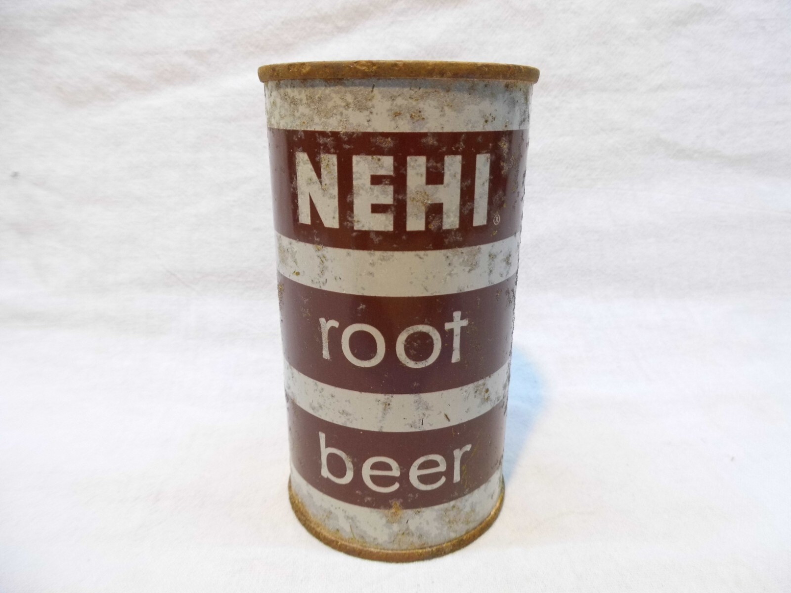 NEHI ROOT BEER F/T SODA CAN~NEHI ROYAL CROWN CORP.,CHICAGO,ILL.
